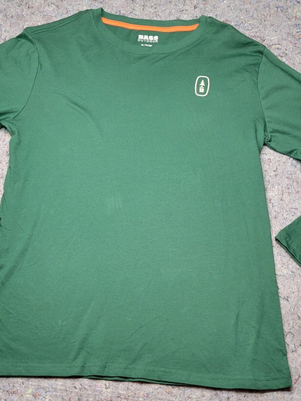 Boys shirt, Bass, size 18/20, green, new with tags